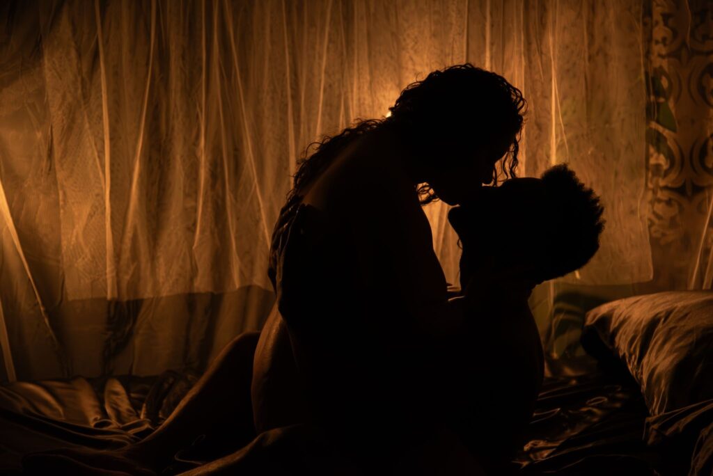 Couples boudoir photoshoot in richmond va